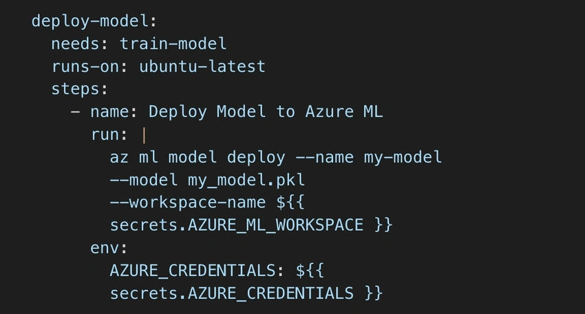 Automate deployment