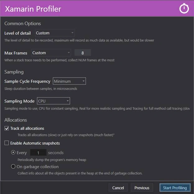 Prevent Memory Leak And Profiling In Xamarin Applications