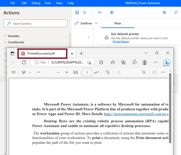 Print Document