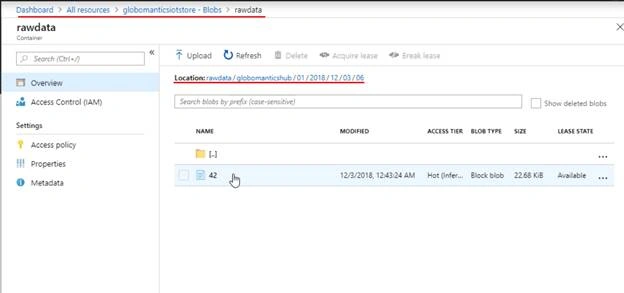 Processing Data With Azure Stream Analytics