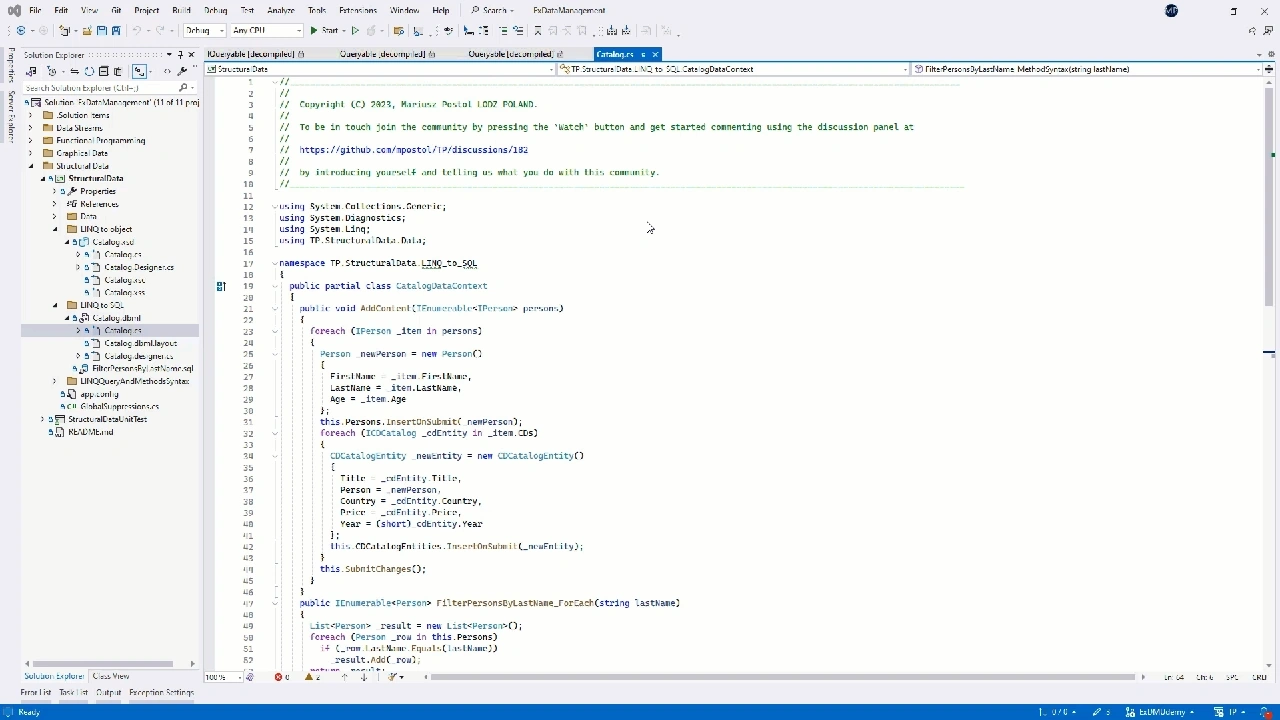LINQ expression