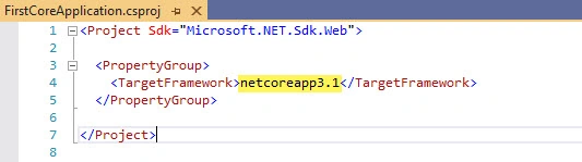 Project Structure In ASP.NET Core 3.1 Web Application