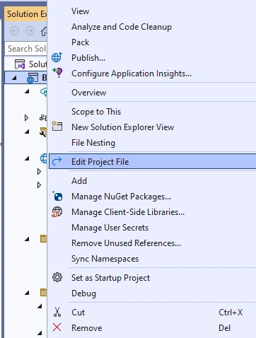 Project Structure Of Blazor WebAssembly Project In ASP.NET Core 7.0