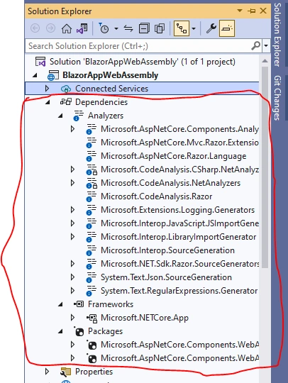 Project Structure Of Blazor WebAssembly Project In ASP.NET Core 7.0