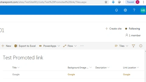 Promoted Links Web Part In SharePoint Online Modern Page