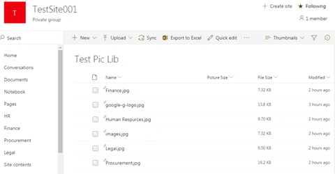 Promoted Links Web Part In SharePoint Online Modern Page