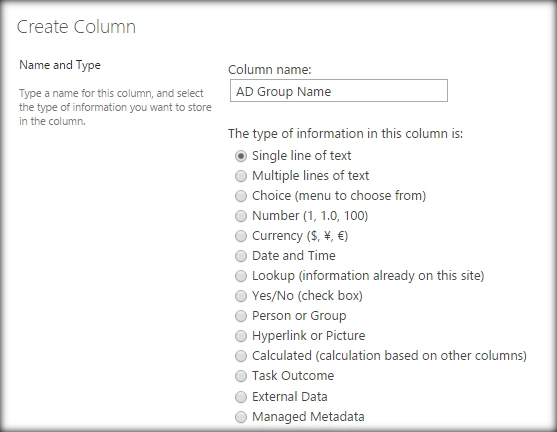 AD Group Name