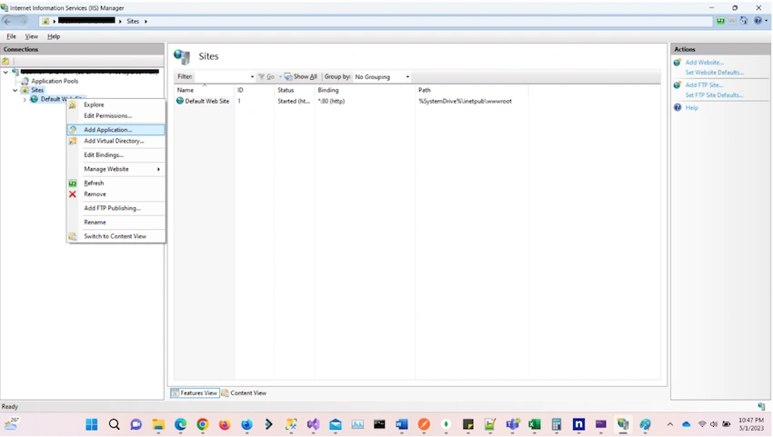 Publish & Deploy .NET 6 Web Application on IIS and Access it through Internet using Ngrok