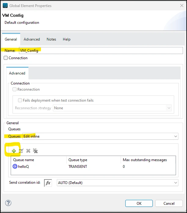 VM Config