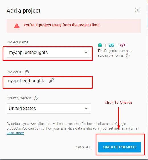 Firebase Hosting