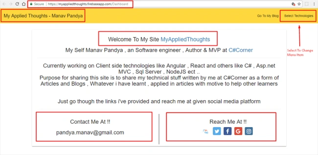 Firebase Hosting