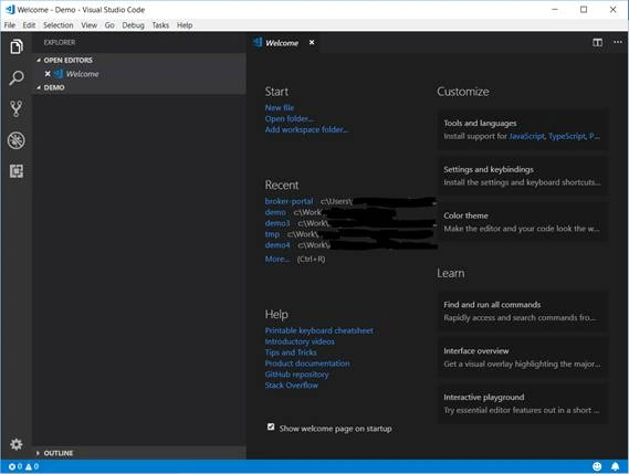 sample angular application