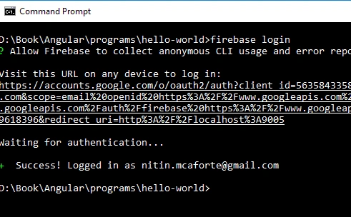 Firebase Hosting