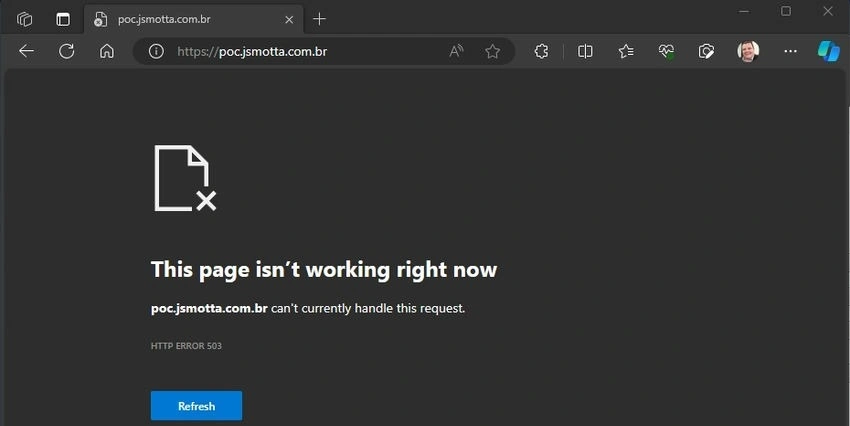 Same Error