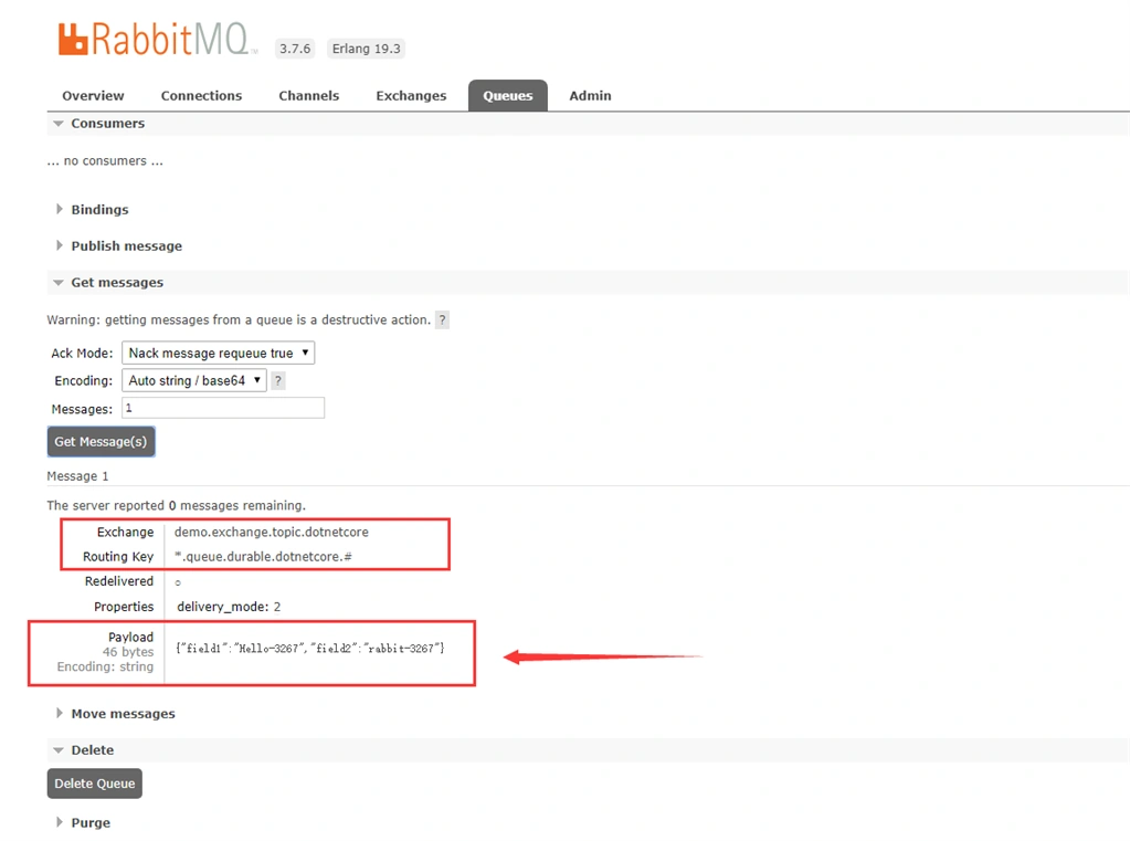 Publishing RabbitMQ Message In ASP.NET Core