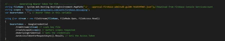 Push Notification From C# .Net to Android