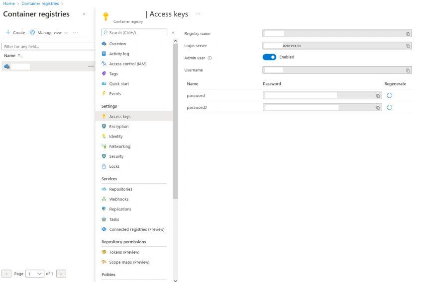 Push Pull Docker Image with Azure Container Registry