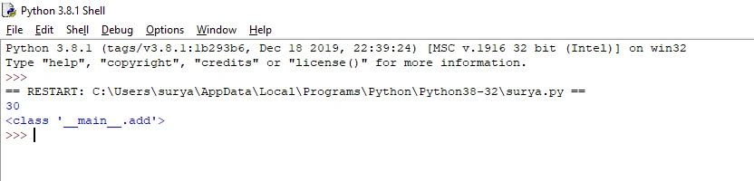 Python Classes And Objects
