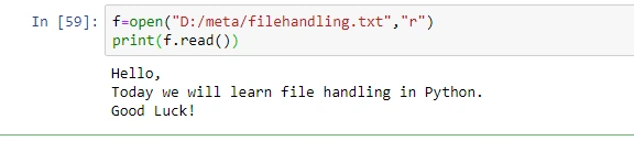 Python🐍 Functions And File Handling📂