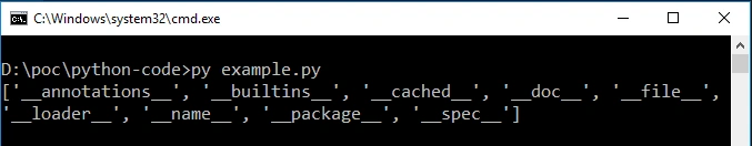 Python Global Variables