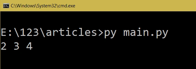 Python Print Function