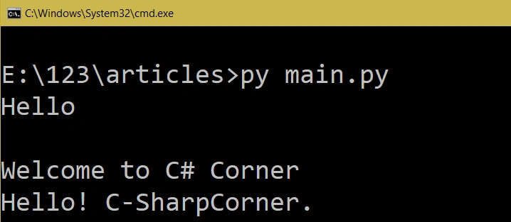 Python Print Function