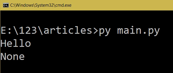 Python Print Function