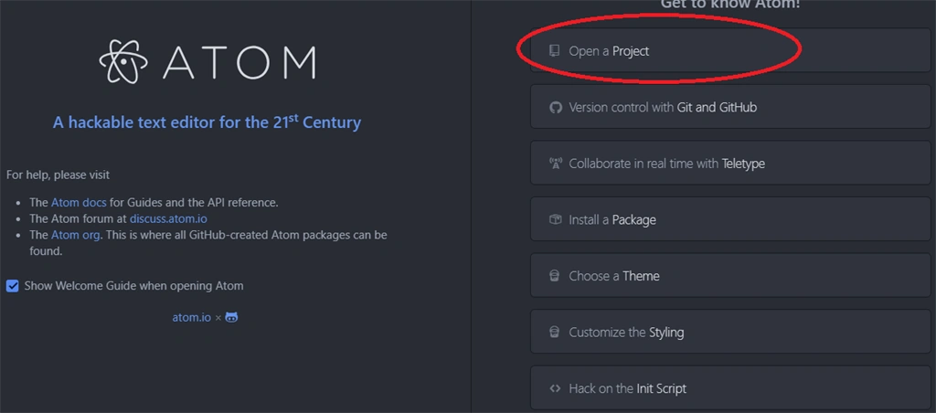 Django Bootcamp🐍 With Atom Editor