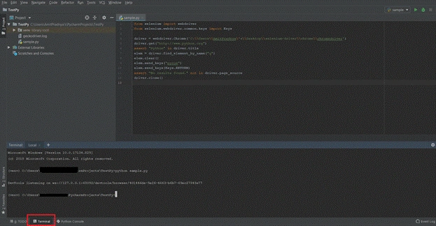 Python With Selenium