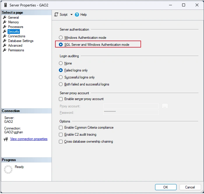 SQL Server Installation