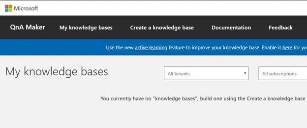 QnA Bot Using Microsoft Azure