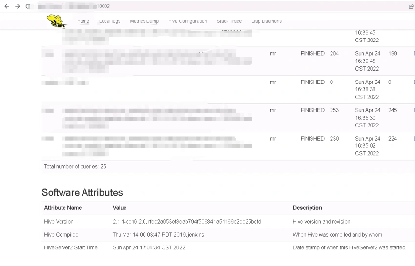 Query Apache Hive With C# And ODBC