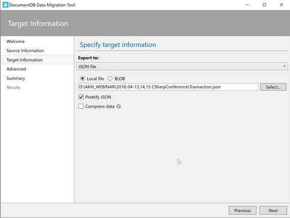 Query On Cosmos DB And Download Documents