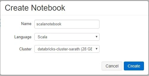 Create Notebook
