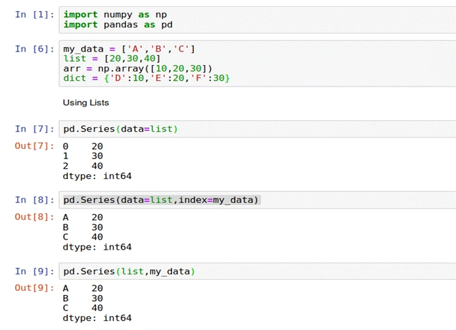 Python Pandas