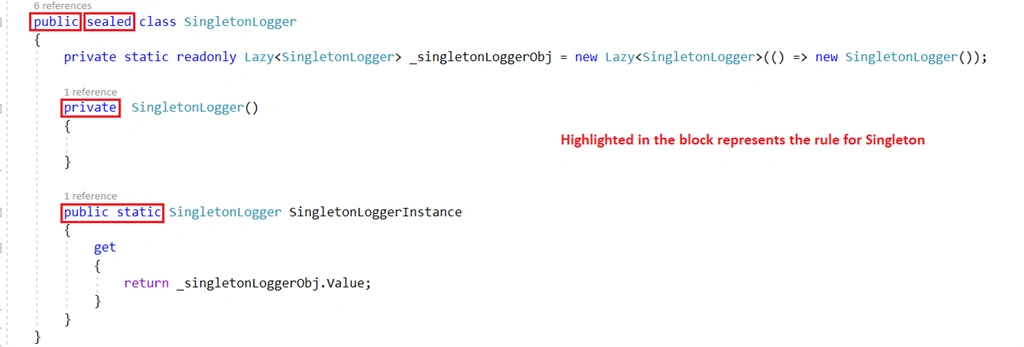 Quick On Singleton Design Pattern