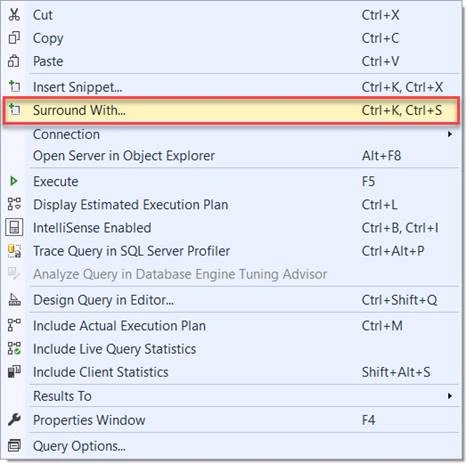 Quick SSMS Tip
