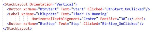 Xaml 