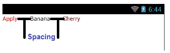 Spacing