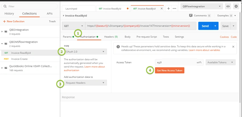 QuickBooks API Integration with Power Automate using Custom Connectors