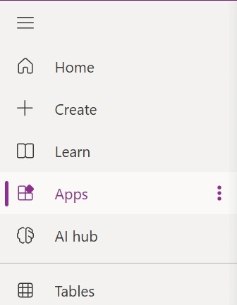 Open Power Apps