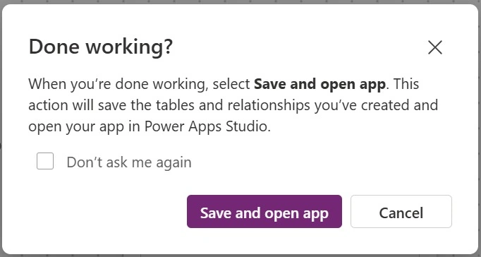 Save and Open App