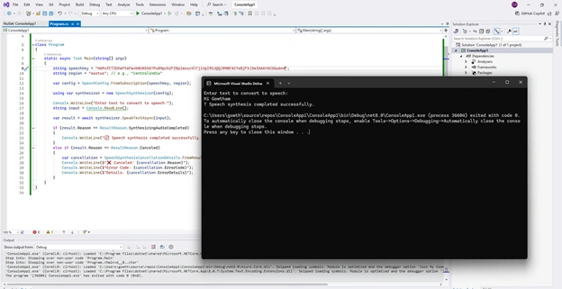 Azure credentials