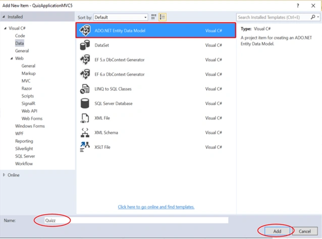 ADO.NET Entity Data Model