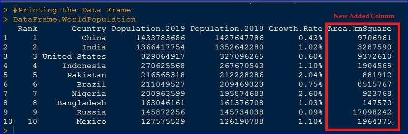 Adding Single Variable/Column To R Data Frame