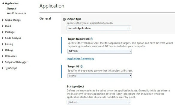 .Net 8 framework