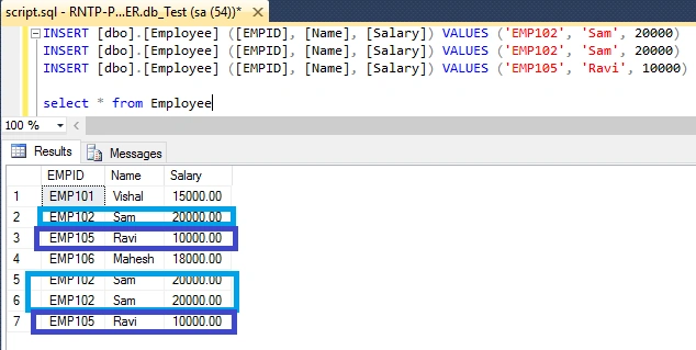 ROW_NUMBER function
