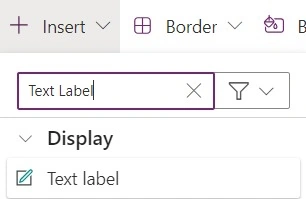 Text Label