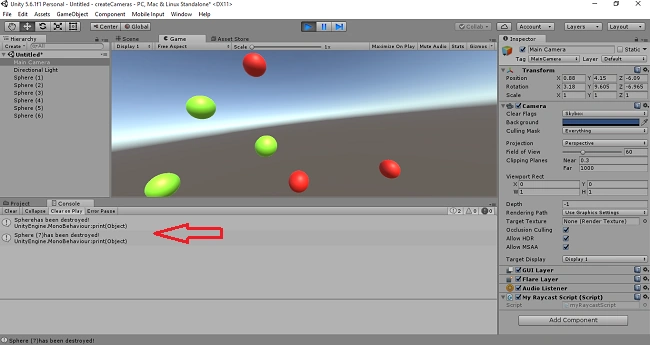 Raycasting In Unity