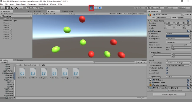 Raycasting In Unity